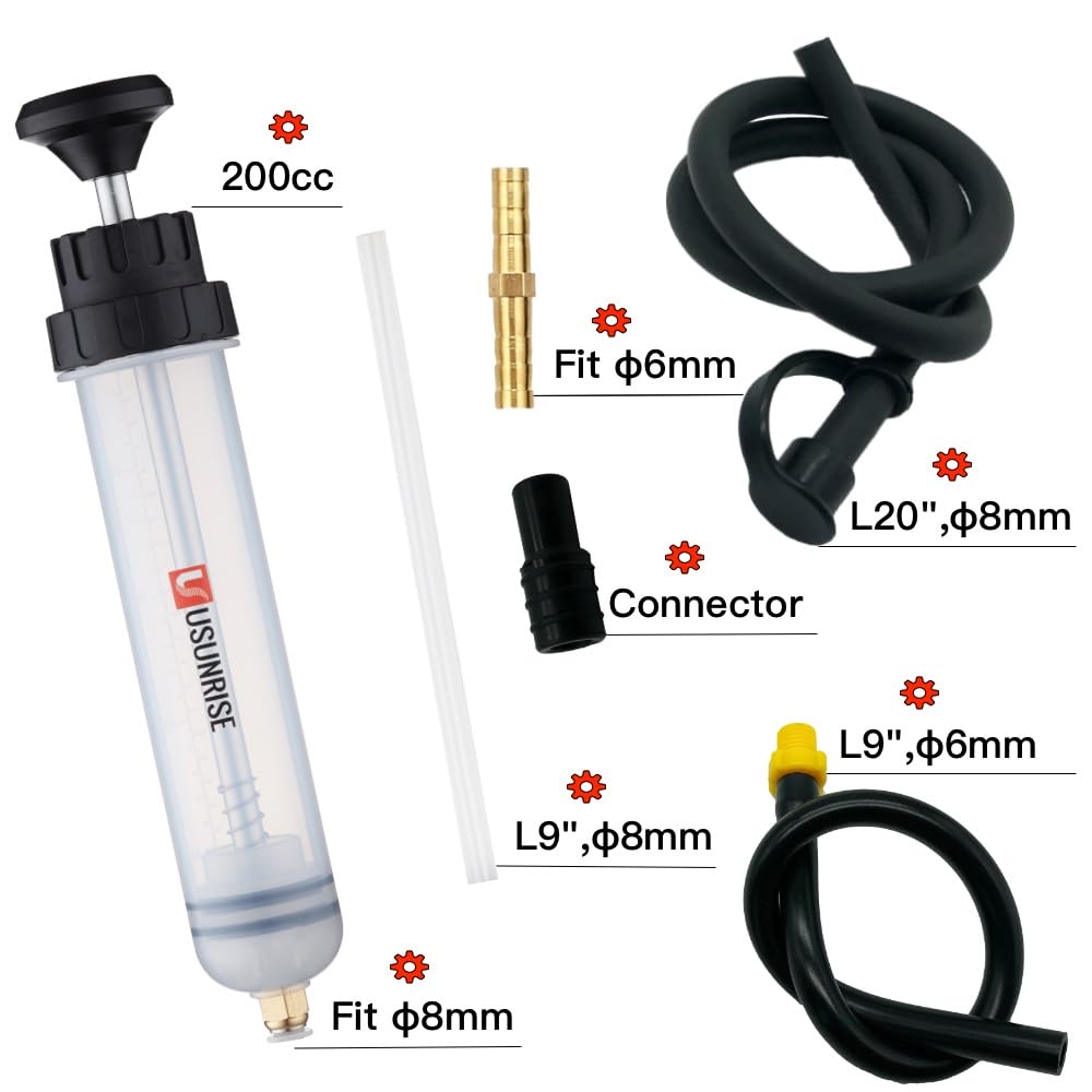 USUNRISE 30mm hose end with cap ensures leak-free transfer.