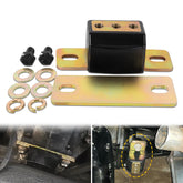 USVEHJ 3.1108G angle view transmission mount bracket, sturdy support for GM RWD cars.