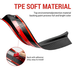 Utiiy door sill guards covering existing damage for a refreshed look