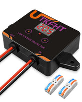 UTKFHT upgrade DC12-36V protector main unit showing compact design for versatile power systems