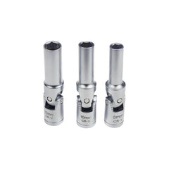 UTMALL universal joint socket allows angled access.