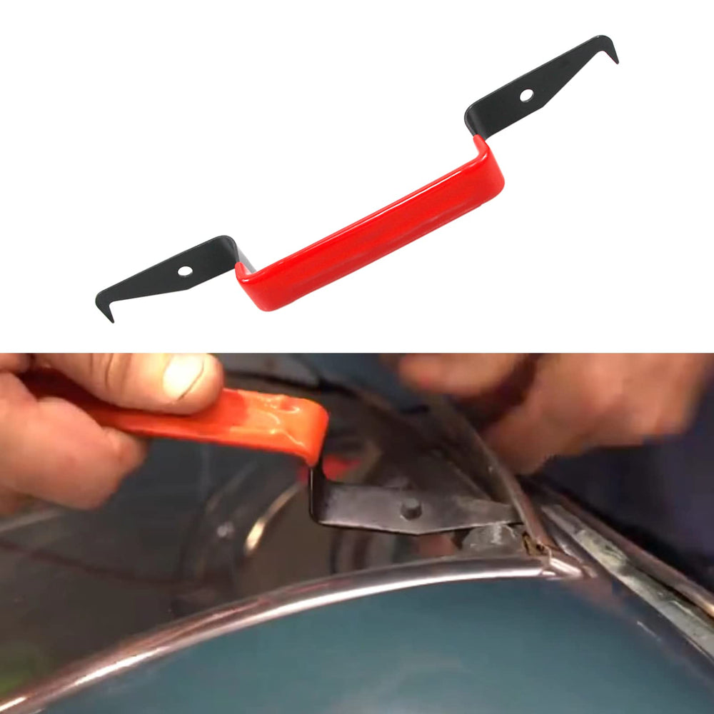 UTMALL two-handles provide firm control for heavy windshield removal