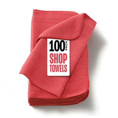 Utopia Towels color-closeup of red cotton towels with visible fibers