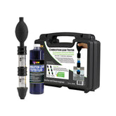UView dual-chamber combustion tester for reliable gasoline engine leak detection.