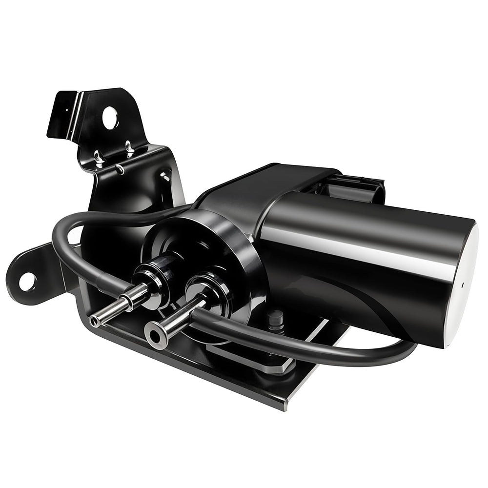 UVYMZY vacuum pump 904-214 front view, compact unit ready for Ford and Dodge trucks.