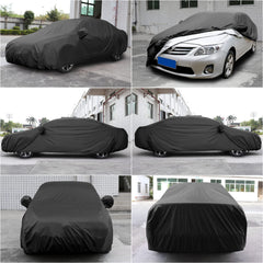 uxcell car cover blocks sun rays protecting dashboard and interior surfaces.