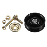 uxcell drive belt tensioner assembly with durable metal body for reliable tension