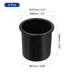 uxcell drop-in cup holder dimensions for standard cups