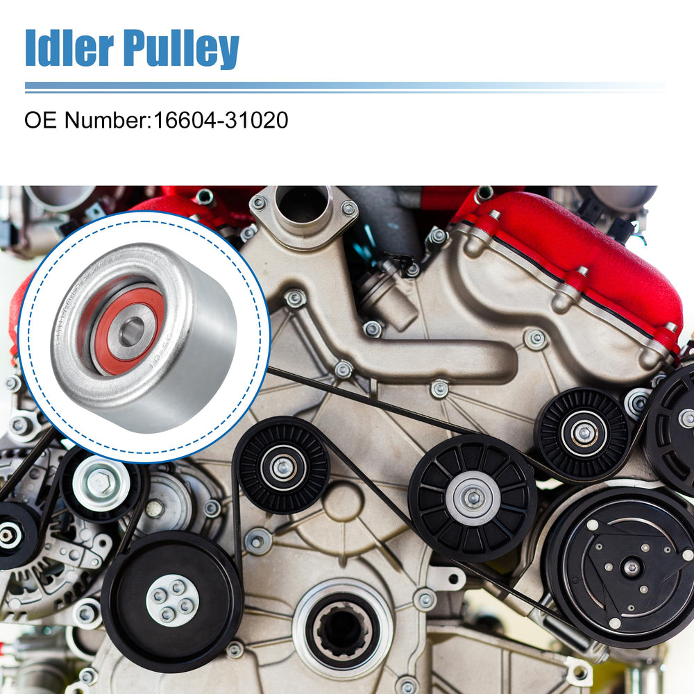 uxcell idler pulley bearing detail highlighting precision