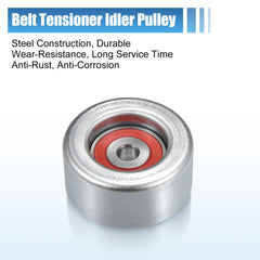 uxcell idler pulley easy direct replacement for compatible vehicles