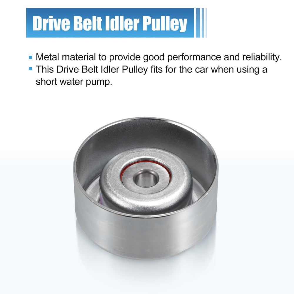 uxcell idler pulley packaged with one pulley and mounting compatibility