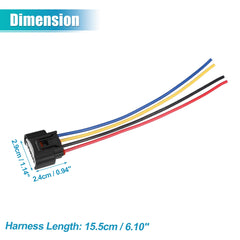 uxcell ignition coil connector for Lexus HS250h 2.4L – snug fit assembly