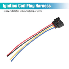 uxcell ignition coil connector for Toyota Solara 2.4L – secure plug harness