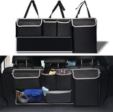UYYE trunk hanging organizer on backseat with four pockets for extra storage