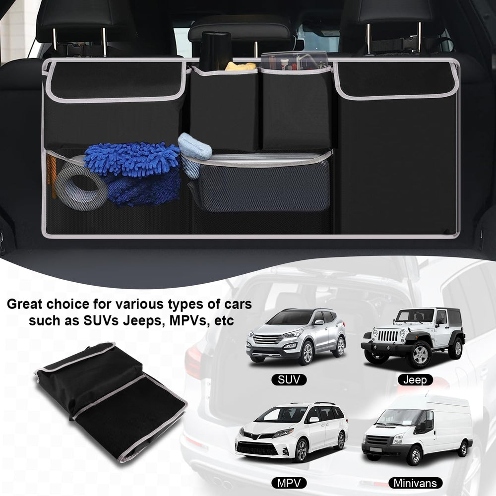 UYYE sturdy Velcro straps ensure a secure fit in most vehicles