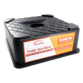 Vacallity RV Trailer Jack Block bottom view shows stable ground support