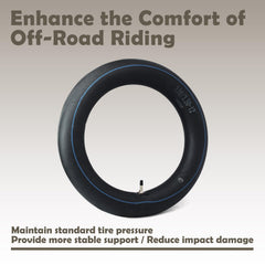 VAINELY installation-ready inner tube with standard valve stem for quick inflation.