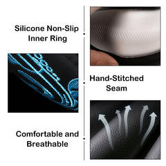 Vaitarkli anti-slip design reduces slipping in hot or sweaty conditions.