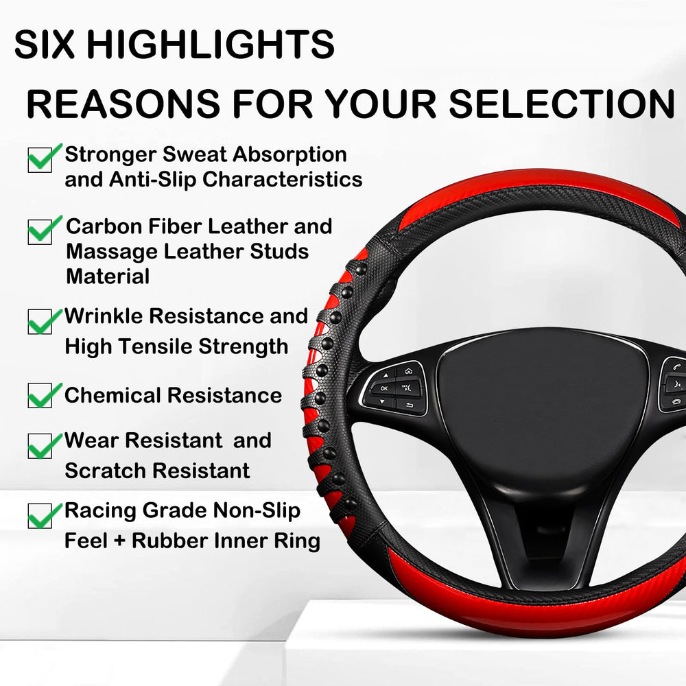 Vaitarkli carbon fiber texture close-up highlights durability and stylish interior detail.