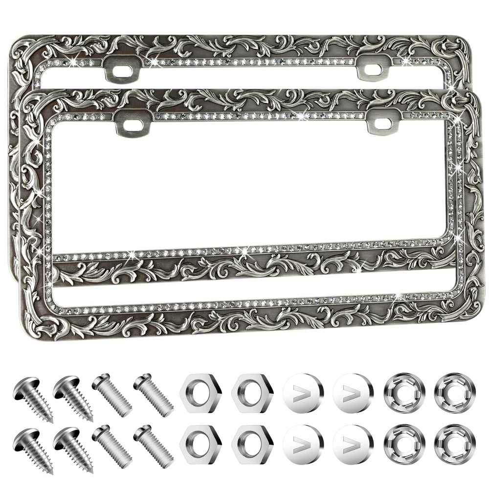 Valor frame with crystal rhinestones detail for a stylish look