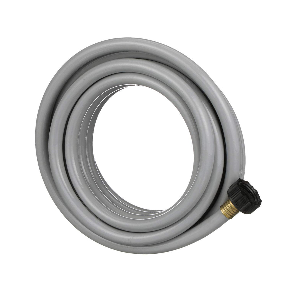 Valterra flushing hose coiled for storage ready for use