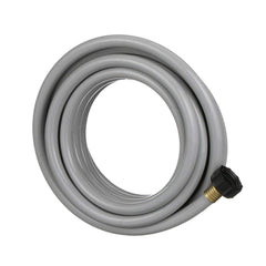 Valterra flushing hose coiled for storage ready for use
