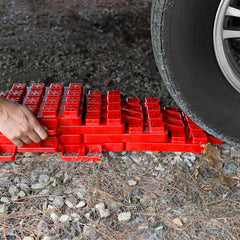 Valterra Stackers per-wheel support feature aids wheel stabilization during leveling