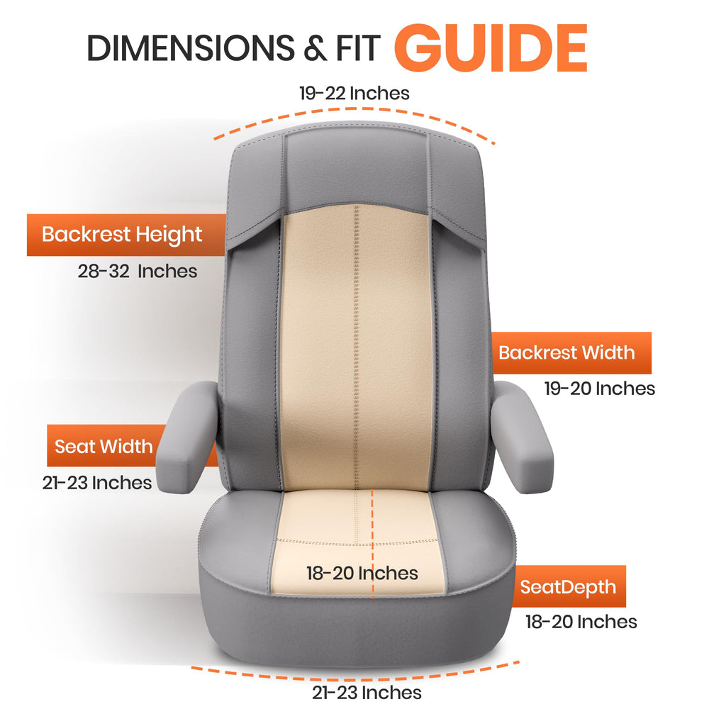VALUN durable fabric shields seats from spills and dirt