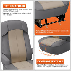 VALUN road trip ready covers enhance RV interior style