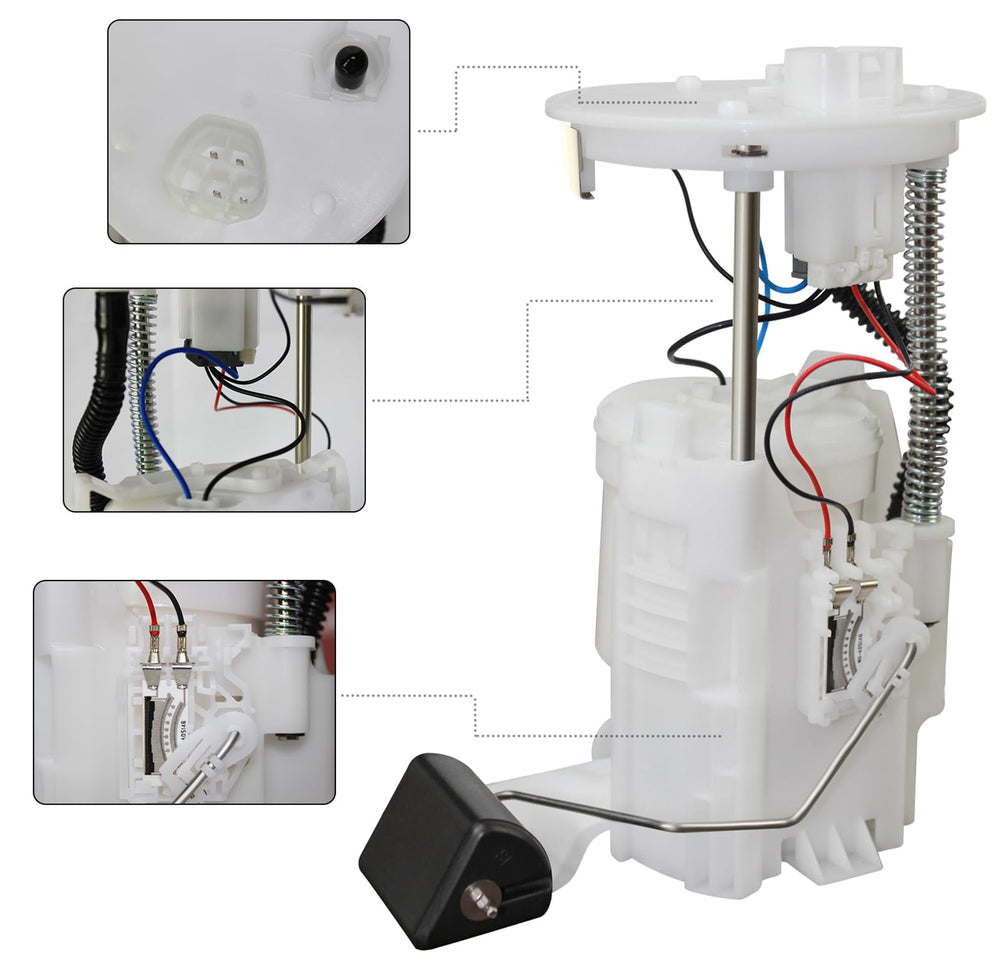 VANBOL fuel pump module enhances acceleration and smooth fuel delivery.