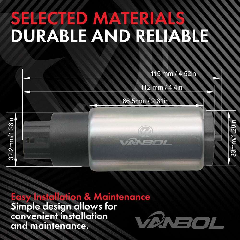 VANBOL universal fit compatibility chart helps compare options confidently