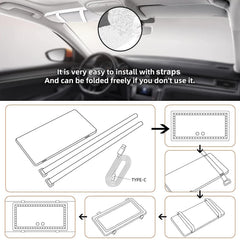 Vanexiss compact mirror stays lightweight during road trips.