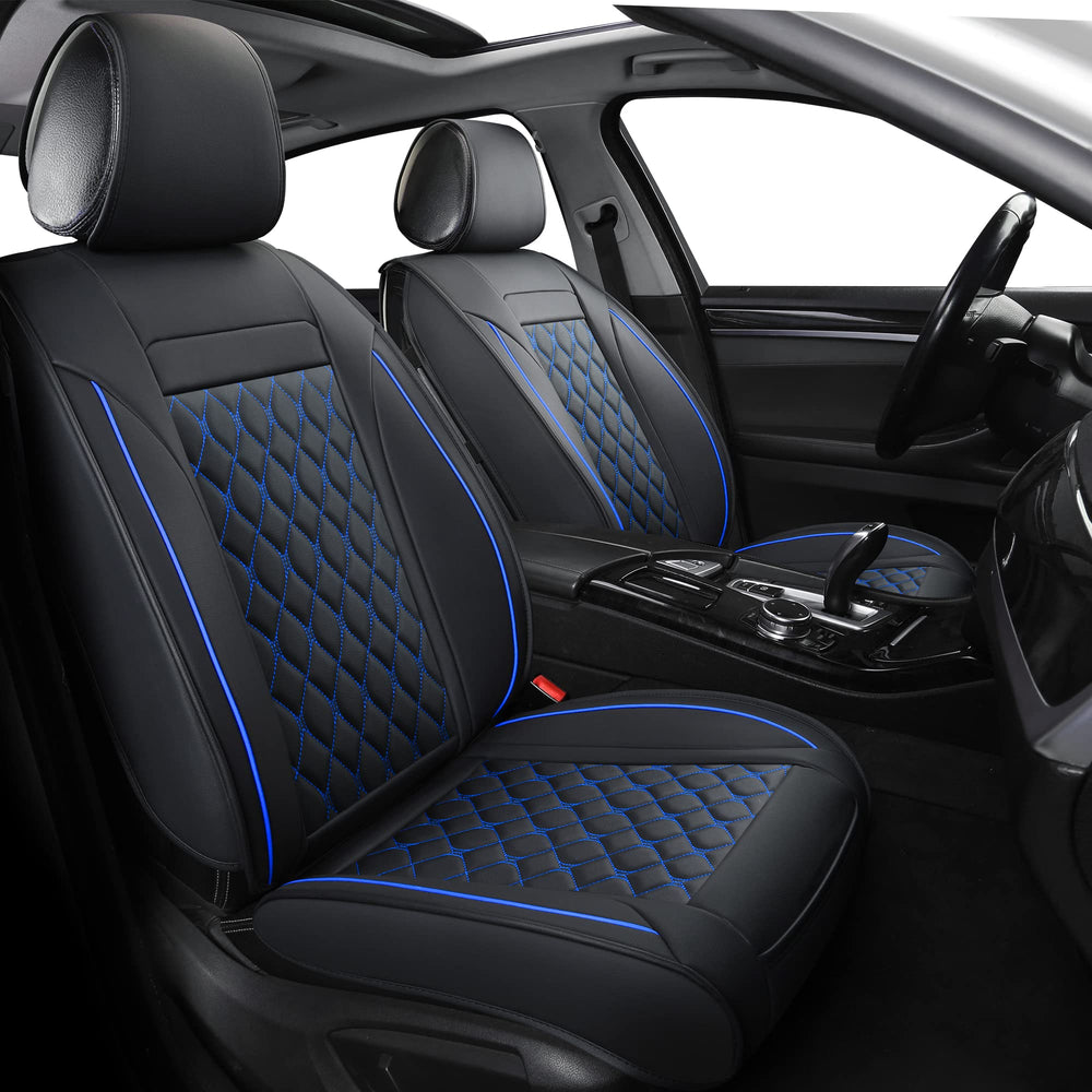 Vankerful leather seat covers full set universal fit protect upholstery on every drive.