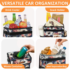 Vankor 12v socket compatible trash bin fits standard car outlets.