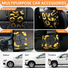 Vankor 12V plug compatible car trash can fits standard outlets.