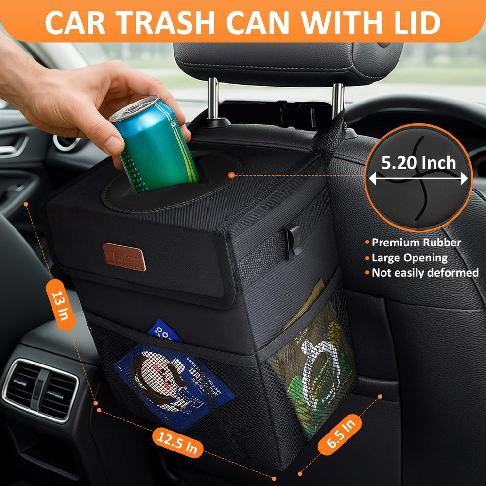 Vankor leak-proof lining prevents spills during every drive