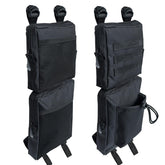 Vanlison ATV Fender Bag top view with durable straps for quick access