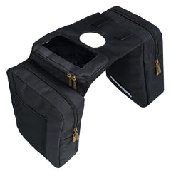 Vanlison ATV tank bag in waterproof material protects gear on rainy rides.