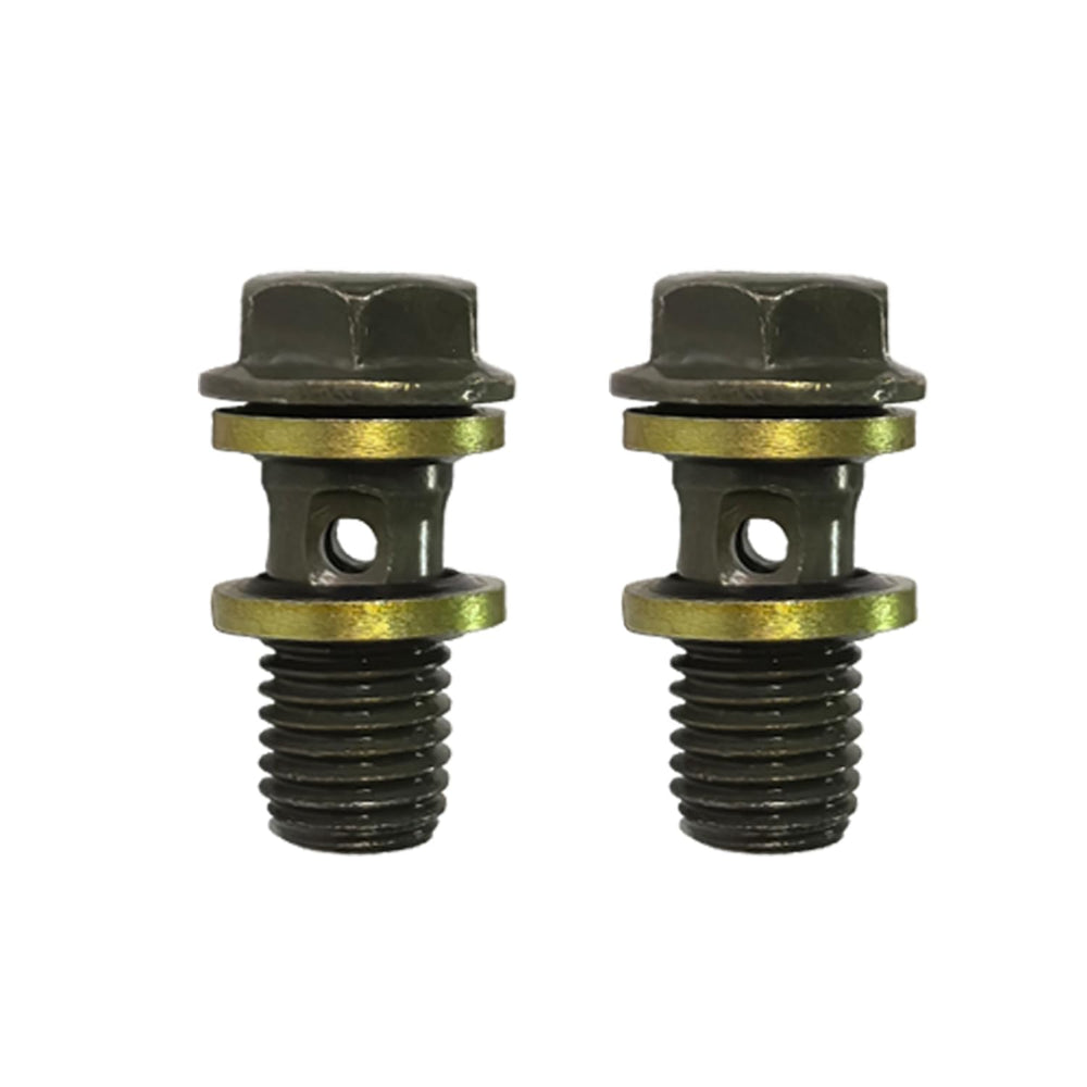 Vanlison brake line packaging includes two banjo nuts for quick upgrade