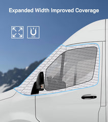 VANNCAMP four-layer material construction for durable weather protection.