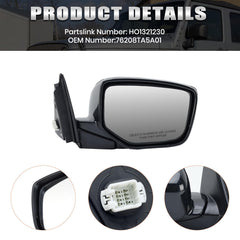 OEM-style mounting points on VANLOGY Honda Accord mirror