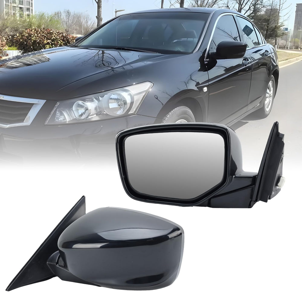 VANLOGY left driver side mirror for Honda Accord 2008-2012, enhances rear visibility
