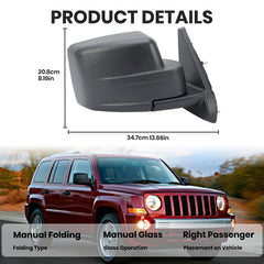 Vanology non-heated Patriot mirror ensures reliable performance in various weather
