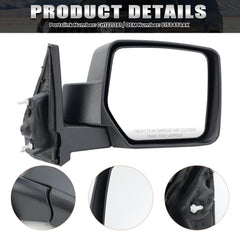 Vanology right mirror fits Jeep Patriot with seamless installation