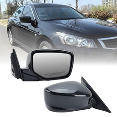 VANLOGY right passenger mirror on Honda Accord side view for precise alignment