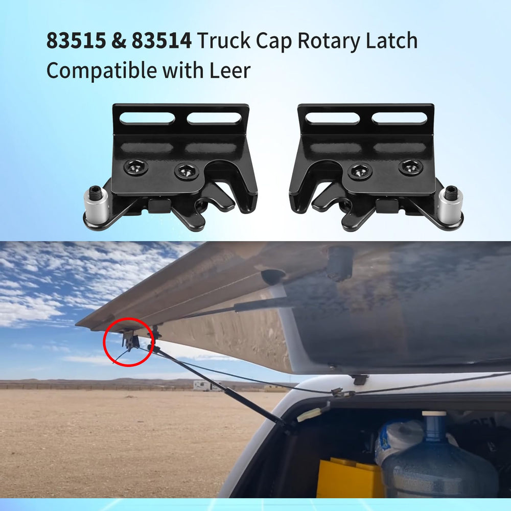 Vanshly 83515/83514 passenger-side latch close-up for quick reinstall
