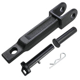 Vanshly A20-6014 tow hook close-up showing sturdy steel construction