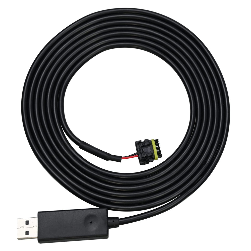 Vanshly Holley CAN cable with 8ft length and sealed connectors for rugged wiring.