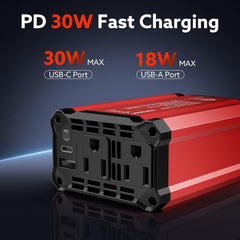 Vansoet 400W car inverter side housing for durable aluminum build