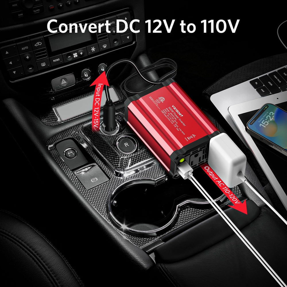 Vansoet dual USB ports enabling fast charging on road trips.